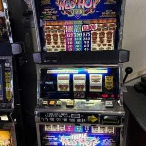 IGT S2000 Reel Spinner 3 Reel 3 Coin - Triple Red Hot Strike for sale at Joe The Slot Doc