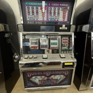 IGT Reel Spinner 2 Coin Single Line - Double Diamond Deluxe for sale at Joe The Slot Doc
